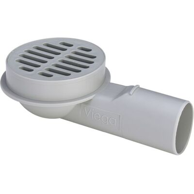 Viega Advantix Balkon-/Terrassenablauf - Grau, DN 50/70, UV-beständig Viega Advantix Balkon-/Terrassenablauf - Grau, DN 50/70, UV-beständig