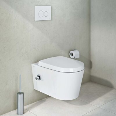 VitrA Wand-WC - Bidet, 35,5x57cm, Weiß, VitrAflush 2.0 VitrA Wand-WC - Bidet, 35,5x57cm, Weiß, VitrAflush 2.0