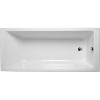 Vitra Badewanne 160x75cm - Rechteckig, Acryl, Ohne Löcher Vitra Badewanne 160x75cm - Rechteckig, Acryl, Ohne Löcher