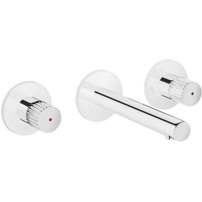 VITRA Origin Armatur - Keramik, 2 Griffe, Chrom, Unterputz VITRA Origin Armatur - Keramik, 2 Griffe, Chrom, Unterputz