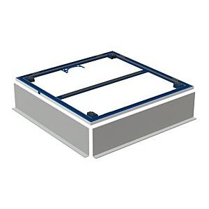 Geberit Setaplano Installationsrahmen 154462001 bis 100cm, für 4 Füße, 100 x 80 x 3 cm