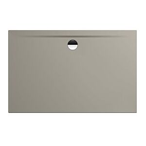 Kaldewei Superplan zero Duschwanne 364247980670 100x170cm, Wannenträger extraflach, warm grey50