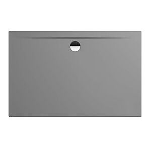 Kaldewei Superplan zero Duschwanne 360247983664 100x160cm, Wannenträger extraflach, Perleffekt, grey40