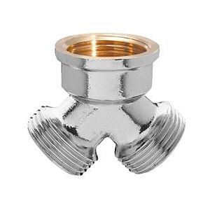 ASW 804034 Y-Stück - 3/4 Zoll verchromtes Messing ASW 804034 Y-Stück - 3/4 Zoll verchromtes Messing