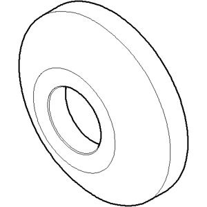 Dornbracht Gold Schubrosette 60x15mm - Rosette Dornbracht Gold Schubrosette 60x15mm - Rosette