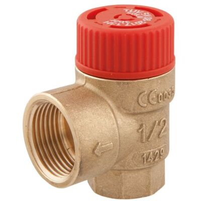 Afriso Sicherheitsventil 42390 G 1/2 x 3/4 - Heizung Afriso Sicherheitsventil 42390 G 1/2 x 3/4 - Heizung