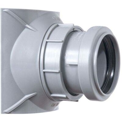 Airfit 22550AZ Rohrverbinder - Grau, Polypropylen, Bis 90°C Airfit 22550AZ Rohrverbinder - Grau, Polypropylen, Bis 90°C
