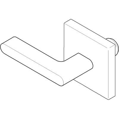 Dornbracht Wandgriff - Gebürstetes Messing - 60x60x40mm - Wandgriff Dornbracht Wandgriff - Gebürstetes Messing - 60x60x40mm - Wandgriff