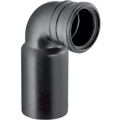 Geberit WC-Anschlussbogen 90° PE-HD für Wand-WC Geberit WC-Anschlussbogen 90° PE-HD für Wand-WC