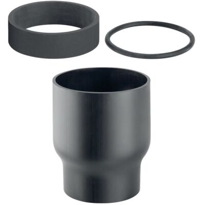 Geberit PE-HD Übergangsstutzen - DN 90, 84-98 mm, Schrumpfmuffe Geberit PE-HD Übergangsstutzen - DN 90, 84-98 mm, Schrumpfmuffe
