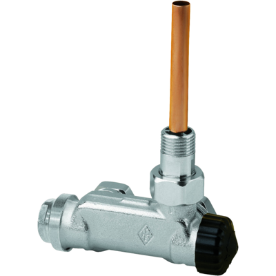 Heimeier Modell 3877-02.000 - Thermostatventil, Blau, DN 15 Heimeier Modell 3877-02.000 - Thermostatventil, Blau, DN 15