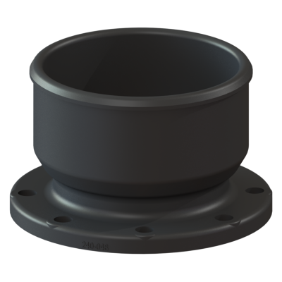 Kessel DN 100 PE Schlauchanschluss - Rohrverbinder Kessel DN 100 PE Schlauchanschluss - Rohrverbinder