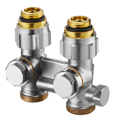 Oventrop Modell 1015933 Absperrverschraubung Nickel-vernickelt - Stop Valve Oventrop Modell 1015933 Absperrverschraubung Nickel-vernickelt - Stop Valve
