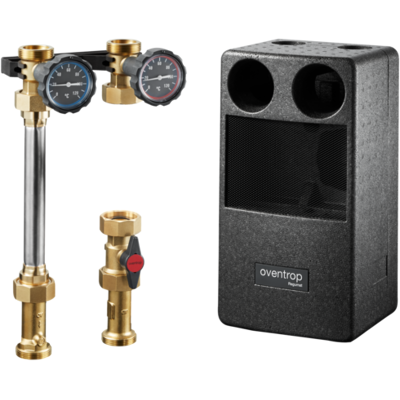 Oventrop Regumat Universales Kessel-Anbindungssystem - Kompatibel mit Grundfos ALPHA 2 25-60 Oventrop Regumat Universales Kessel-Anbindungssystem - Kompatibel mit Grundfos ALPHA 2 25-60