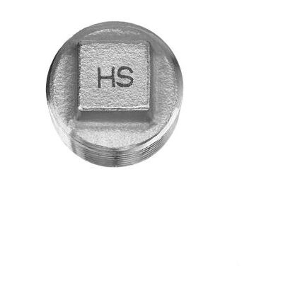 Hermann Schmidt Edelstahl-Stopfen - 1/2" - Rohrfitting Hermann Schmidt Edelstahl-Stopfen - 1/2" - Rohrfitting