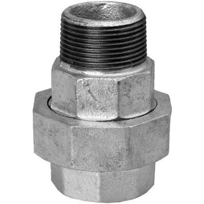 Hermann Schmidt DN 20 Gusseisen Muffe mit konischer Dichtung - Rohrfitting Hermann Schmidt DN 20 Gusseisen Muffe mit konischer Dichtung - Rohrfitting