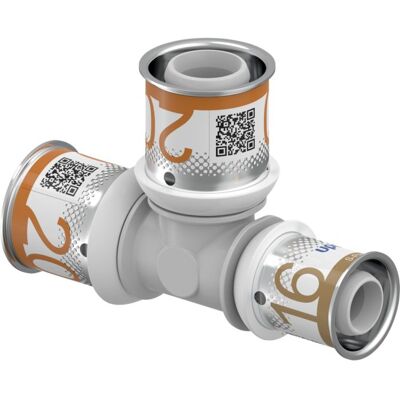 Uponor S-Press PLUS Verbindung 20x20x16mm - Sanitärzubehör Uponor S-Press PLUS Verbindung 20x20x16mm - Sanitärzubehör