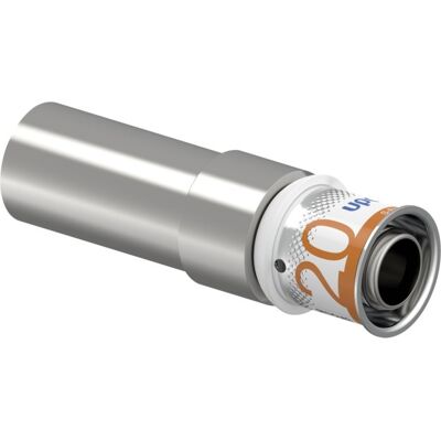 Uponor S-Press PLUS Übergang 1070617 20 x 22 mm, Kupfer, verzinnt Uponor S-Press PLUS Übergang 1070617 20 x 22 mm, Kupfer, verzinnt