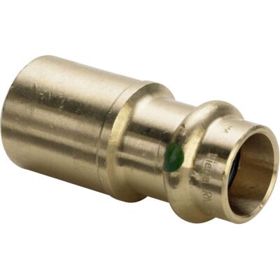 Viega Sanpress Reduzierstück - 42 x 28 mm Messinganschluss Viega Sanpress Reduzierstück - 42 x 28 mm Messinganschluss