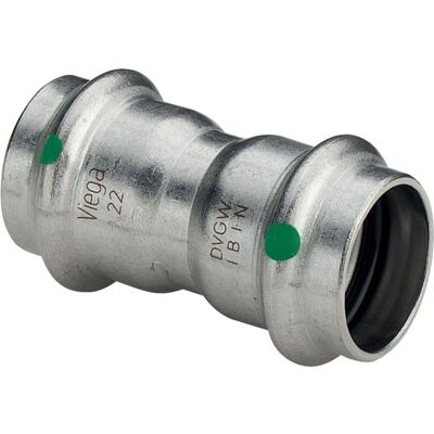 Viega 2315 Edelstahl Muffe - 28mm Pressfitting Viega 2315 Edelstahl Muffe - 28mm Pressfitting