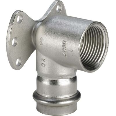 Viega Sanpress Inox Wand Scheibe 22mm - Rohrverbindung Viega Sanpress Inox Wand Scheibe 22mm - Rohrverbindung