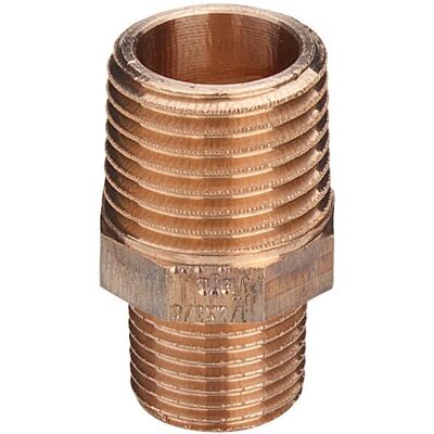 Viega Bronze Reduzierstück 1/2" x 3/8" - Rohrfitting Viega Bronze Reduzierstück 1/2" x 3/8" - Rohrfitting