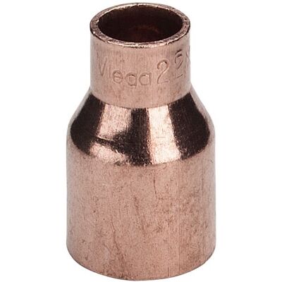 Viega 115296 Kupfer-Absatznippel - 35a x 15 mm - Einsteckende Viega 115296 Kupfer-Absatznippel - 35a x 15 mm - Einsteckende
