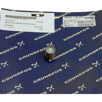 Wolf - 207070699 - Umgehungsventil - 250mbar - Valve Wolf - 207070699 - Umgehungsventil - 250mbar - Valve