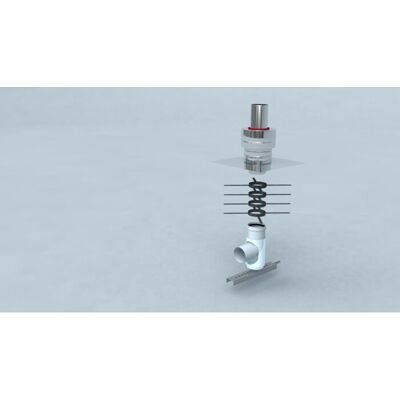Bertrams Modell 40FSTB110-2 - DN 110, Schacht, VA-Ausgang - Standardbausatz Bertrams Modell 40FSTB110-2 - DN 110, Schacht, VA-Ausgang - Standardbausatz