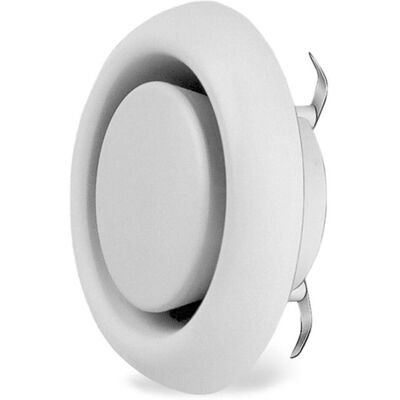 Helios Tellerventil KTVA 125, 0942 DN 125 mm, Kunststoff, für Abluft Helios Tellerventil KTVA 125, 0942 DN 125 mm, Kunststoff, für Abluft