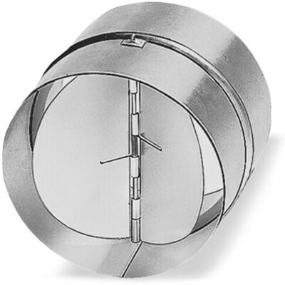 Helios Rohrverschlussklappe RSK 160, 5669 DN 160 mm, Stahlblech verzinkt Helios Rohrverschlussklappe RSK 160, 5669 DN 160 mm, Stahlblech verzinkt