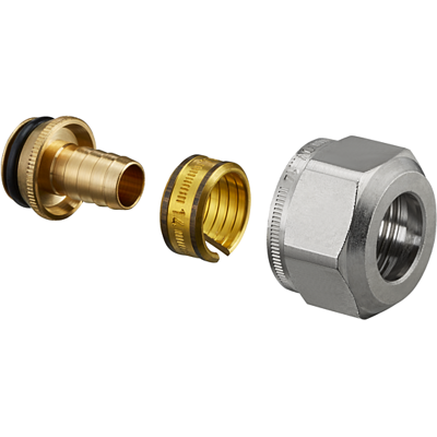 Oventrop Ofix K Messing Klemmringverschraubung 14x2mm - Compression Fitting Oventrop Ofix K Messing Klemmringverschraubung 14x2mm - Compression Fitting