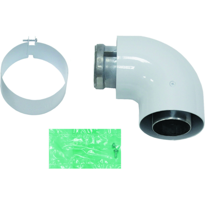 Vaillant Modell 303808 - 90° Aluminium Bogen für 60/100 mm Rohre Vaillant Modell 303808 - 90° Aluminium Bogen für 60/100 mm Rohre