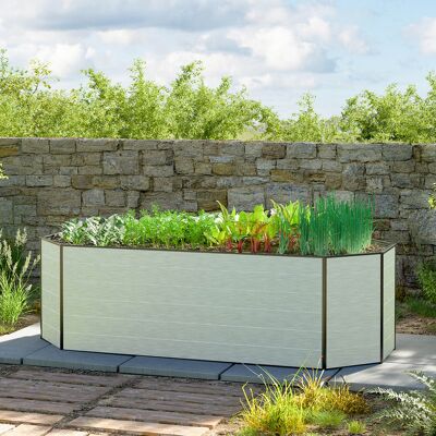 GFP 264 x 119 x 77 cm Hochbeet, Aluminium eloxiert - (GFPV00603) GFP 264 x 119 x 77 cm Hochbeet, Aluminium eloxiert - (GFPV00603)