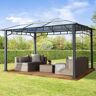 TOOLPORT 3x4 m Hardtop Gartenpavillon, ohne Seitenteile - (300161)