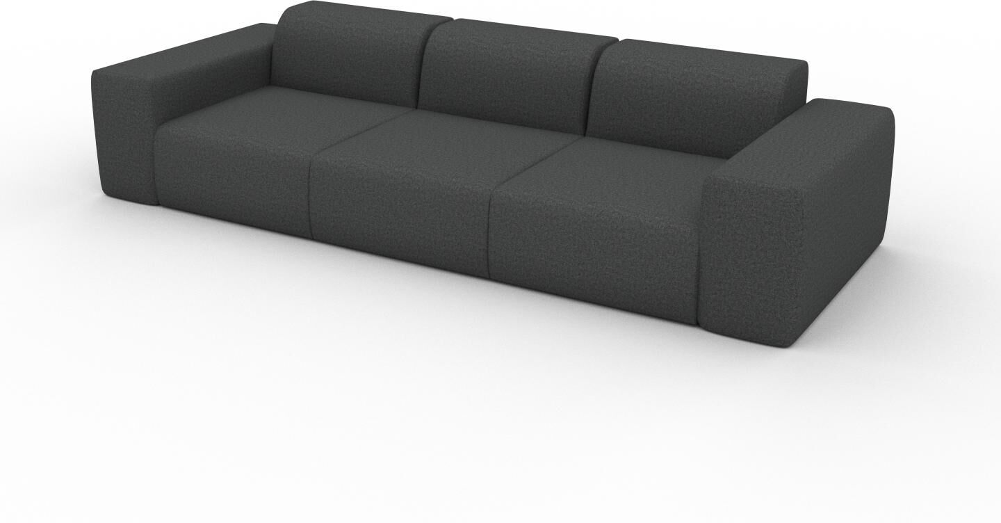 MYCS Sofa Steingrau - Moderne Designer-Couch: Hochwertige Qualität, einzigartiges Design - 291 x 72 x 107 cm, Komplett anpassbar