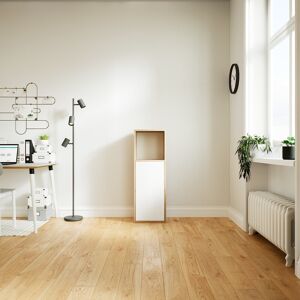 MYCS Highboard Weiß - Elegantes Highboard: Türen in Weiß - Hochwertige Materialien - 41 x 118 x 34 cm, Selbst designen