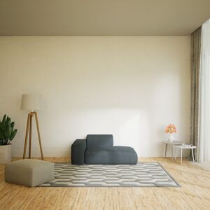 MYCS Sessel Steingrau - Eleganter Sessel: Hochwertige Qualität, einzigartiges Design - 168 x 72 x 107 cm, Individuell konfigurierbar
