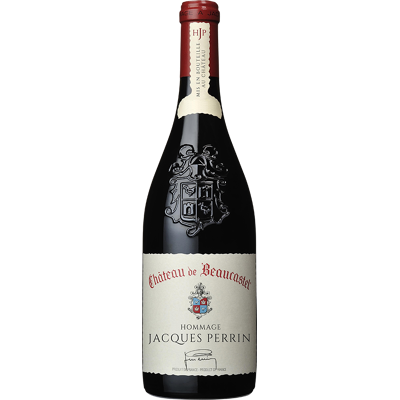 Châteauneuf-du-Pape Hommage à Jacques Perrin (Bio) Jahrgangswein - 2020 - Château de Beaucastel (Famille Perrin) - Französischer Rotwein Châteauneuf-du-Pape Hommage à Jacques Perrin (Bio) Jahrgangswein - 2020 - Château de Beaucastel (Famille Perrin) - Französischer Rotwein