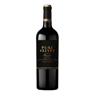 Sieur d'Arques - Pure Velvet rouge - Pays d'Oc - Rotwein - 0.75L Sieur d'Arques - Pure Velvet rouge - Pays d'Oc - Rotwein - 0.75L