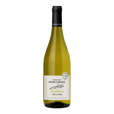 Domaine Fond Croze - Confidence Blanc 2024 - Côtes du Rhône - Weisswein - 0.75L Domaine Fond Croze - Confidence Blanc 2024 - Côtes du Rhône - Weisswein - 0.75L