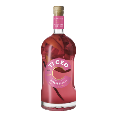 Les Rhums de Ced Magnum - Rum arrangé - Ti Ced - Mangue Passion Les Rhums de Ced Magnum - Rum arrangé - Ti Ced - Mangue Passion