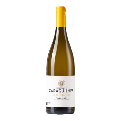 Chateau de Caraguilhes - La Font Blanche 2025 - Corbieres - Weisswein - 0.75L Chateau de Caraguilhes - La Font Blanche 2025 - Corbieres - Weisswein - 0.75L