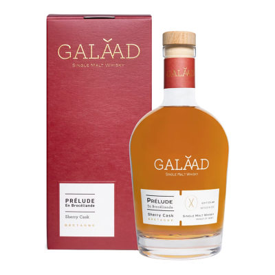 La distillerie La Mine d’Or Französischer Whisky - Galaad - Prélude en Brocéliande Sherry Cask - Etui La distillerie La Mine d’Or Französischer Whisky - Galaad - Prélude en Brocéliande Sherry Cask - Etui