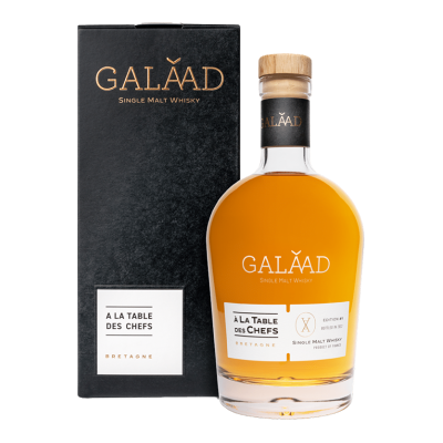 La distillerie La Mine d’Or Französischer Whisky - Galaad - À la table des chefs - Etui La distillerie La Mine d’Or Französischer Whisky - Galaad - À la table des chefs - Etui