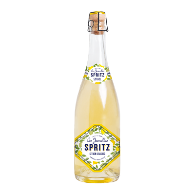 Zitrone & Basilikum Spritz - Les Jamelles Zitrone & Basilikum Spritz - Les Jamelles
