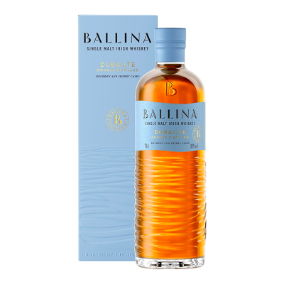 Ballina Whiskey Whisky - Ballina Dubailte - Double distilled - Etui Ballina Whiskey Whisky - Ballina Dubailte - Double distilled - Etui