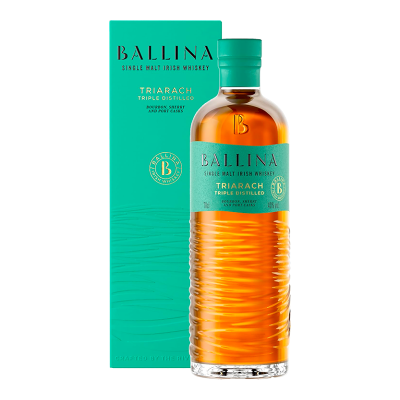 Ballina Whiskey Whisky - Ballina Triarach - Triple distilled - Etui Ballina Whiskey Whisky - Ballina Triarach - Triple distilled - Etui