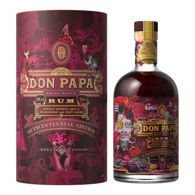 Rum - Don Papa - Port Cask Quincentennial - Limited Edition - Etui - 0.7L Rum - Don Papa - Port Cask Quincentennial - Limited Edition - Etui - 0.7L