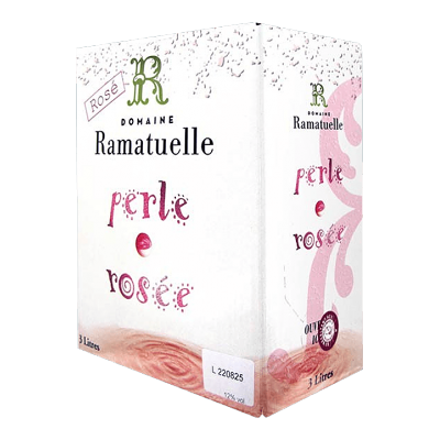 Domaine Ramatuelle - BIB Perle Rose - NV - Var - Roséwein - 3L Domaine Ramatuelle - BIB Perle Rose - NV - Var - Roséwein - 3L
